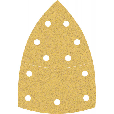 10 feuilles abrasives delta bois et peinture C470 EXPERT 102X62mm G80 - BOSCH | 2 608 900 887