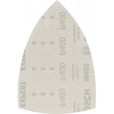 10 feuilles abrasives delta bois et peinture net M480 EXPERT 100X150 mm G400 - BOSCH | 2 608 900 733