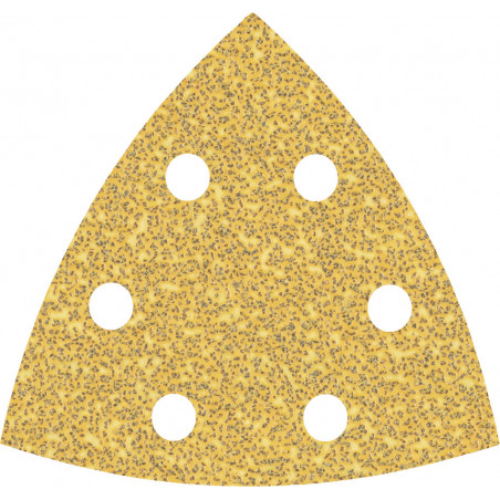 5 feuilles abrasives delta bois et peinture C470 EXPERT 93mm G40 - BOSCH | 2 608 900 823