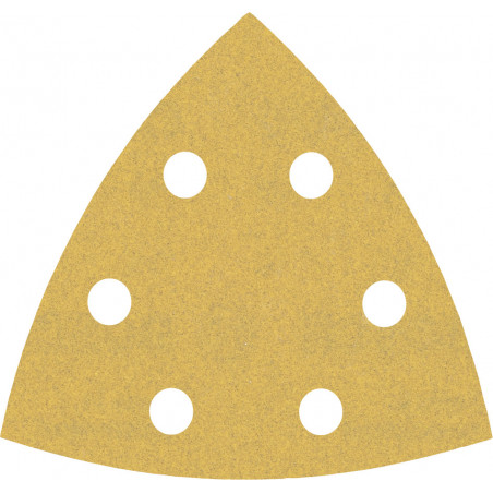 50 feuilles abrasives delta bois et peinture 93mm 6 trous G180 - BOSCH | 2 608 900 931
