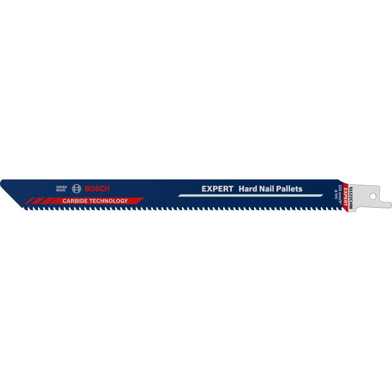 1 Lame scie sabre EXPERT Carbure Démolition Palette 225mm S1122CHM - BOSCH | 2 608 900 387