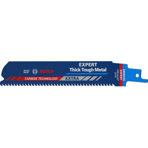 10 Lames scie sabre EXPERT Carbure Endurance Métal 150 mm S955CHC - BOSCH | 2 608 900 367