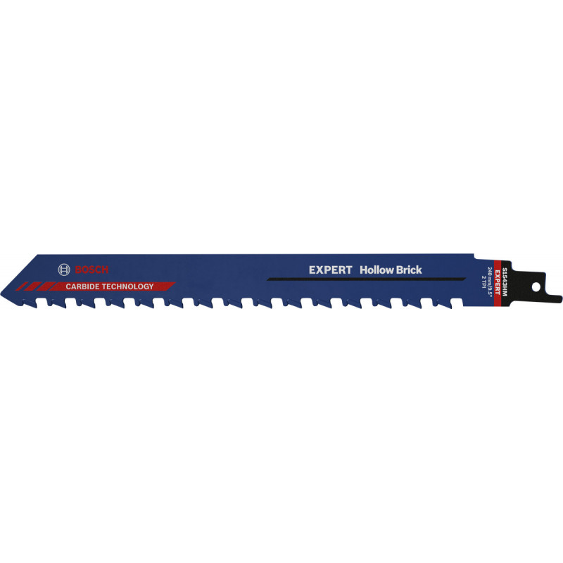 3 Lames scie sabre EXPERT Carbure Brique 240mm S1543HM - BOSCH | 2 608 900 415