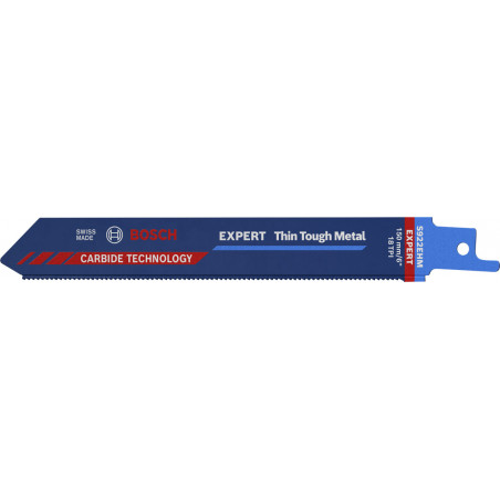 3 Lames scie sabre EXPERT Carbure Inox 150 mm S922EHM - BOSCH | 2 608 900 361