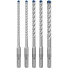 Coffret 5 forets beton sds plus 7X EXPERT 6/6/8/8/10mm - BOSCH | 2 608 900 198