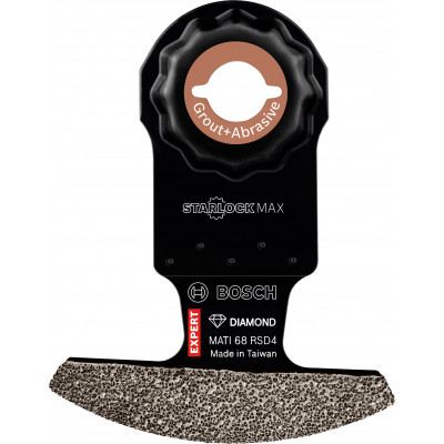 Lame Segment EXPERT StarlockMax Diamant Abrasifs 68x10mm MATI68RSD4 - BOSCH | 2 608 900 038