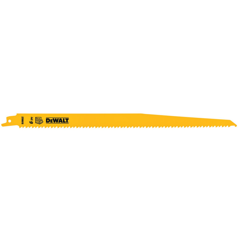 Lame de Scie Sabre Bim Plungepoint Pour La Coupe Du Bois 228mm - Dewalt | DT2350