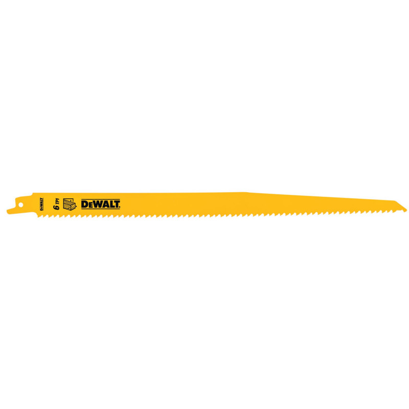 Lame de Scie Sabre Bim Plungepoint Pour La Coupe Du Bois 228mm - Dewalt | DT2350