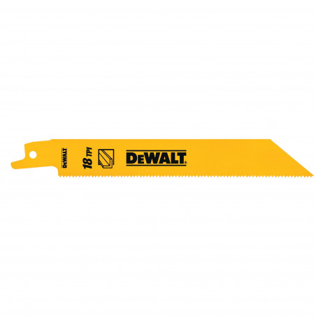 Lame de Scie Sabre Bim Pour La Coupe Du Métal 152mm - Dewalt | DT2384