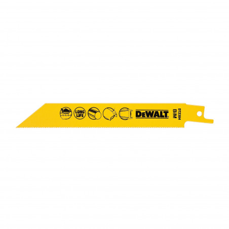 Lame de Scie Sabre Bim Pour La Coupe Du Métal 152mm - Dewalt | DT2384