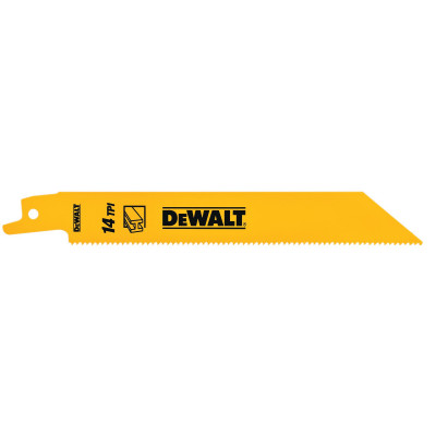 Lame de Scie Sabre Bim Pour La Coupe Du Métal 152mm - Dewalt | DT2361