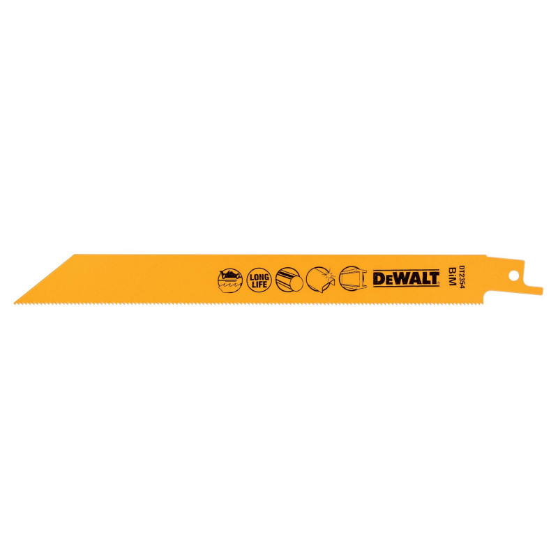 Lame de Scie Sabre Bim Pour La Coupe Du Métal 203mm - Dewalt | DT2354