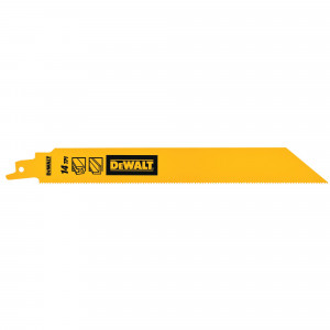 Lame de Scie Sabre Bim Pour La Coupe Du Métal 228mm/14TPI - Dewalt | DT90387