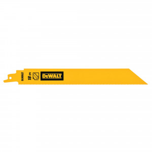 Lame de Scie Sabre Bim Pour La Coupe Du Métal Épais 228mm/18TPI - Dewalt | DT90388