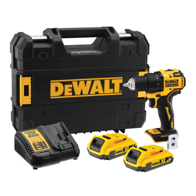 Perceuse Visseuse Compacte XR 18V 2Ah Li-Ion Brushless - Dewalt | DCD708D2T
