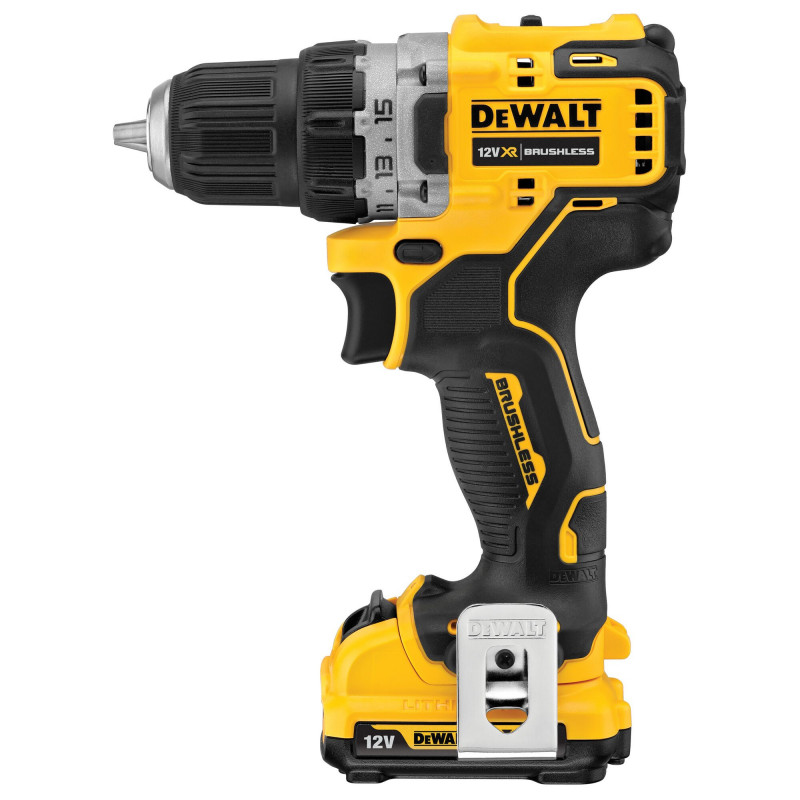 Perceuse Visseuse XR 12V 2Ah Li-Ion Brushless - Dewalt | DCD701D2