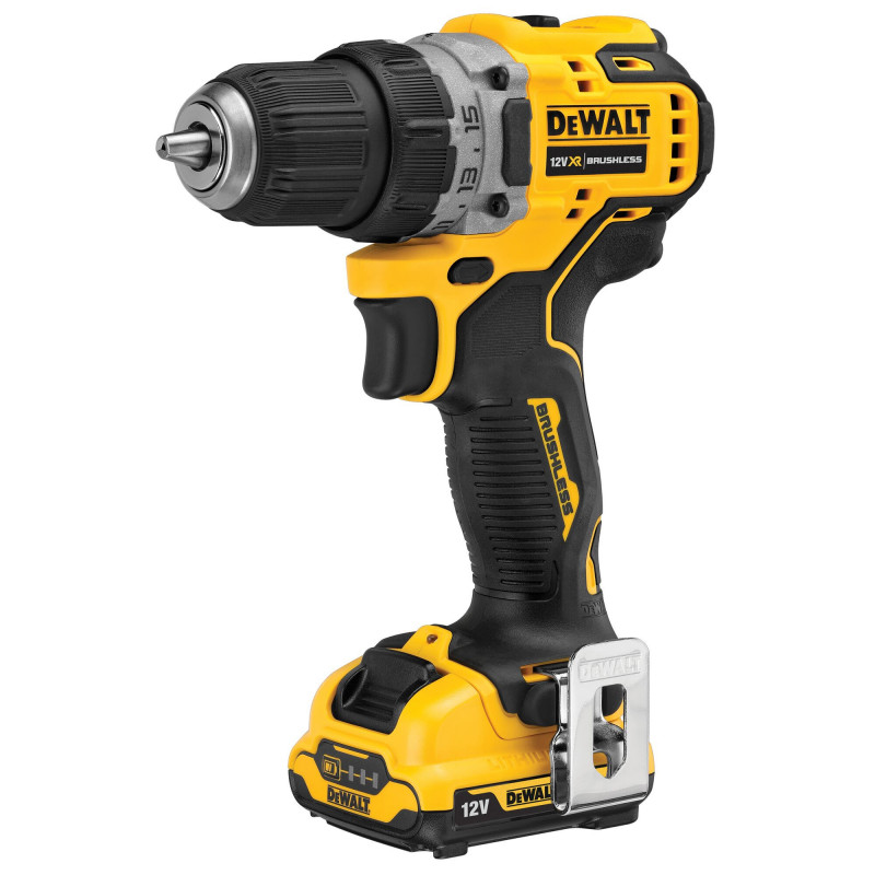 Perceuse Visseuse XR 12V 2Ah Li-Ion Brushless - Dewalt | DCD701D2
