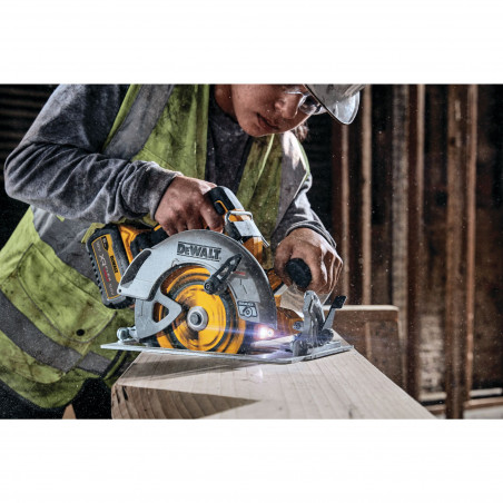 Scie Circulaire XR 18V ADVANTAGE Brushless 190 mm Sans batterie ni chargeur - Dewalt | DCS573NT