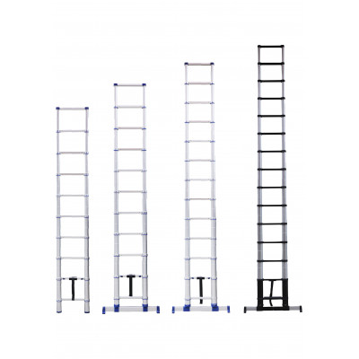 Echelle télescopique X'Tenso 3.2m en Aluminium 11 marches Tubesca-Comabi | 00094832