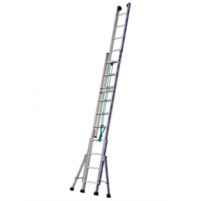 Echelles Platinium 300 coulisse à corde 2 plans 2x12 échelons Tubesca-Comabi | 02432312