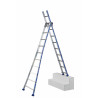 Echelles Platinium transformable 2 plans 2x12 échelons Tubesca-Comabi | 02442612