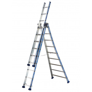 Echelles Platinium transformable 3 plans 3x7 échelons Tubesca-Comabi | 02443607