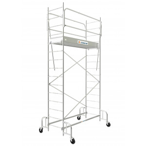 Echafaudages roulants acier Junior 200 plancher 4,80m Tubesca-Comabi | 03140048
