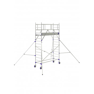 Echafaudages roulants aluminium Totem 2 line 250 plancher 250 plancher 7,85m Tubesca-Comabi | 22403780
