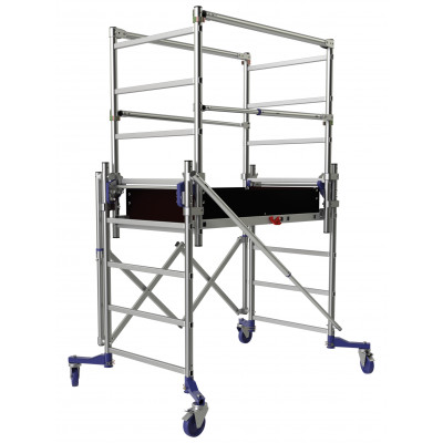 Echafaudage roulant aluminium télescopique Nano'Tower Tubesca-Comabi | 22406410