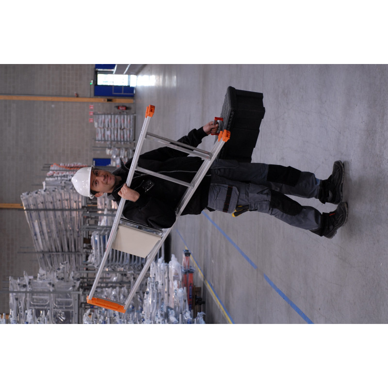 Marchepieds pro avec rampes 10 marches Tubesca-Comabi | 02370010