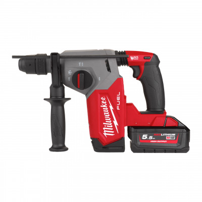 M18 FHX-552X Perforateur SDS+ 26mm FUEL, FIXTEC, 18V, 2 batteries 5,5Ah High Output, HD Box Milwaukee | 4933478889