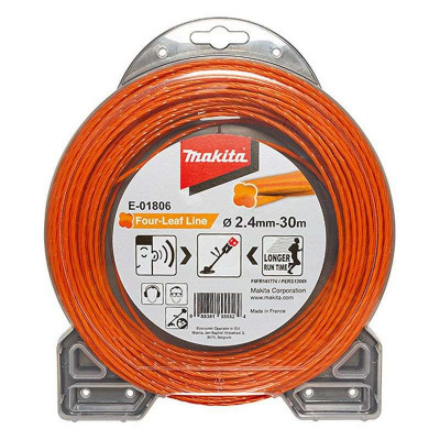 FIL NYLON TREFLE TORSADE 2.4-30M  MAKITA | E-01806