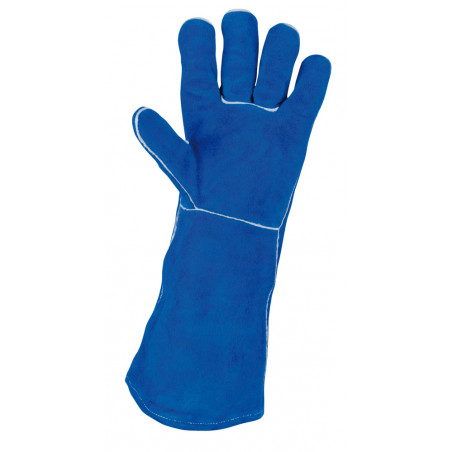 Gants de protection longs en cuir pour soudeur, XXL KS Tools | 985.7041