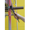 Clé à cliquet à douille reversible spéciale montage échafaudage, 32x36 mm KS Tools | 522.3236