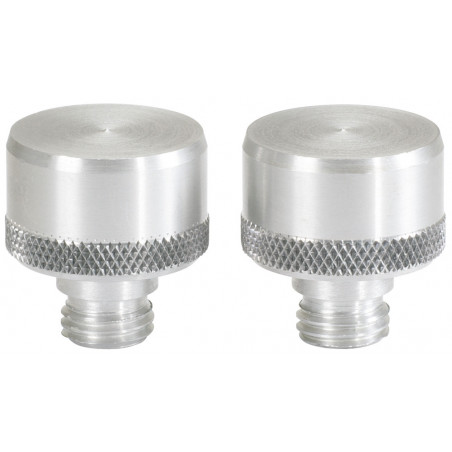 Lot de 2 embouts soft punch aluminium Ø 12mm - Sachet - KS Tools | 156.0450