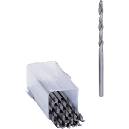Lot de 10 forets HSS-G meulés, Ø4,8 mm KS Tools | 330.2048