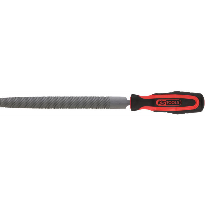 Lime demi-ronde douce emmanchée, L.200 mm KS Tools | 157.0115