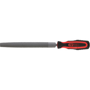 Lime demi-ronde douce emmanchée, L.200 mm KS Tools | 157.0115