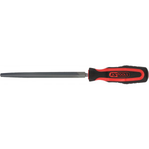 Lime triangulaire bâtarde emmanchée, L.200 mm KS Tools | 157.0425