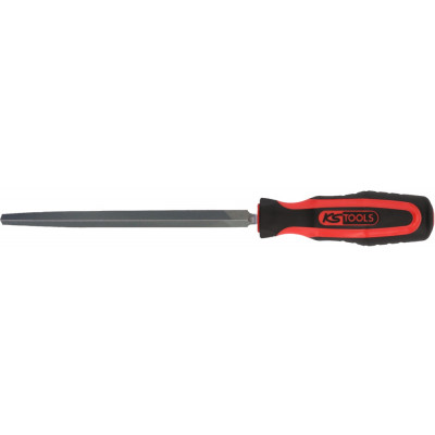 Lime triangulaire bâtarde emmanchée, L.300 mm KS Tools | 157.0427