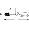 Brosse externe de nettoyage, 28 mm KS Tools | 201.1228