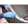 Grattoir emmanché, désaxé de 10° 25x300mm - KS Tools | 907.2234