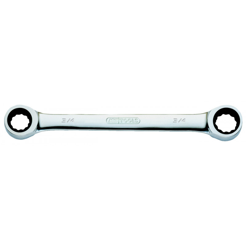 Clé polygonale à cliquet GEARplus®, 9/16''x5/8'' mm KS Tools | 503.4404