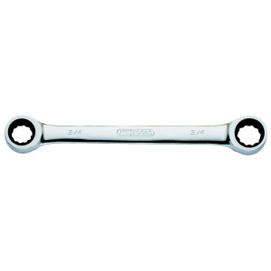 Clé polygonale à cliquet GEARplus®, 11/16''x3/4'' mm KS Tools | 503.4405