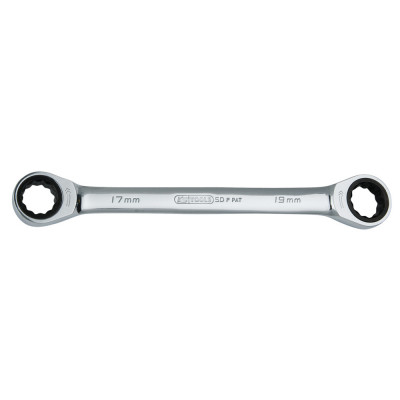 Clé polygonale à cliquet GEARplus®, 14x15 mm KS Tools | 503.4505
