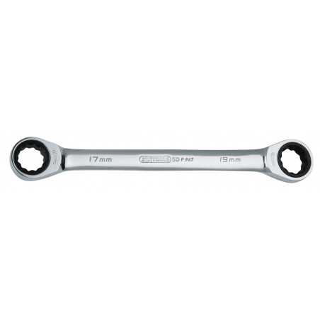 Clé polygonale à cliquet GEARplus®, 16x18 mm KS Tools | 503.4506