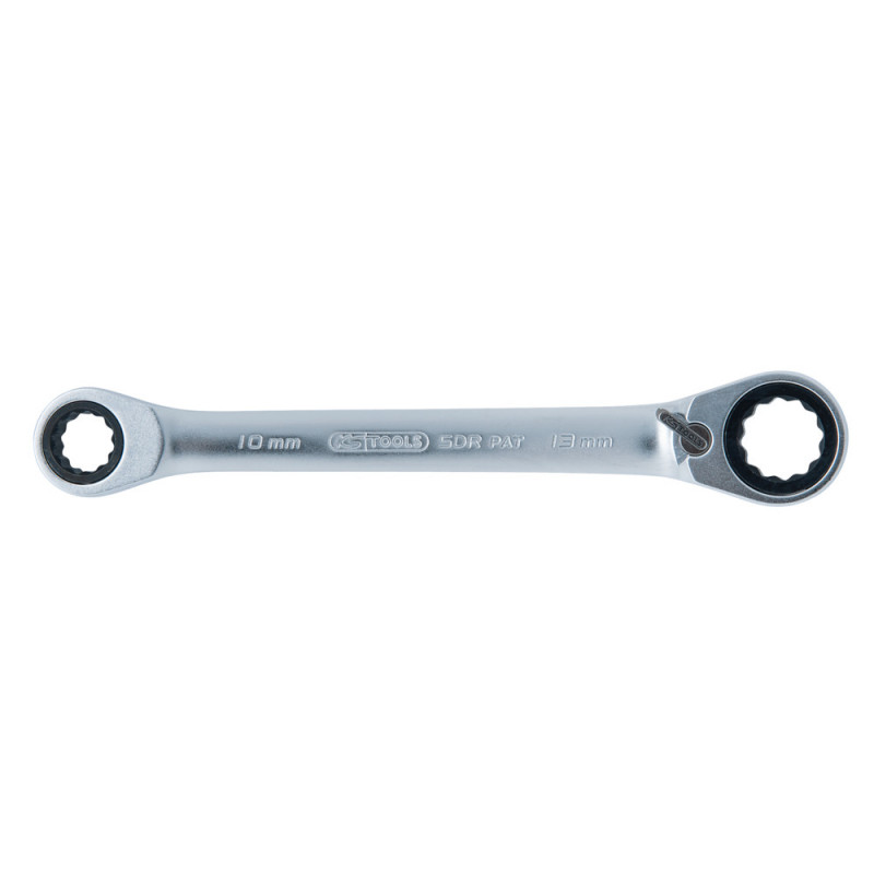 Clé polygonale à cliquet réversible GEARplus®, 8x10 mm KS Tools | 503.4572