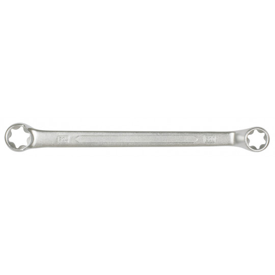Clé Polygonale Contre-Coudée KS Tools 16x17 Mm - Chrome Vanadium, Finition Chromée, Pour Couples Élevés