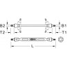 Clé à embout articulé TORX®, T45xT50 KS Tools | 517.0318