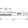 Jeu de 2 tarauds à main HSS, MF12 KS Tools | 331.1113